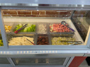 雪茄冰粥冰粉展示柜水果撈四果湯清補涼冷藏柜小型移動(dòng)擺攤車(chē)缽缽雞冷鍋串串糖水保鮮商用冰柜冷柜飲料 弧形后開(kāi)款 18盒【長(cháng)1.56米-寬0.65米】 曬單實(shí)拍圖