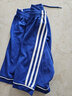 阿迪達斯（adidas）足球服團隊印號組隊跑步印制足球短褲休閑運動(dòng)跑步足球運動(dòng)短褲 藍色亞碼#S99153 M 曬單實(shí)拍圖