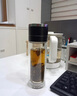 拓進(jìn)司機(jī)單手水杯駕駛員開車專用水杯一鍵開蓋泡茶杯保溫杯茶水分離杯 E32-【一鍵速開】黑色雙層300-ml 曬單實(shí)拍圖