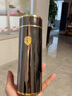 MOORMANLLY法國高檔保溫杯茶水分離杯男士泡茶杯養生杯教師節禮物生日伴手禮 曜石黑350ml【禮盒裝】 曬單實(shí)拍圖