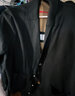 SHANSHAN杉杉男士針織衫開(kāi)衫春秋季新款中青年外套男商務(wù)休閑簡(jiǎn)約上衣男裝 99黑色 ZB42022165 XL(180/96A)140斤-160斤 曬單實(shí)拍圖