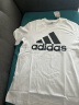 阿迪达斯 （adidas） 短袖男 24夏季运动服三叶草体恤休闲透气圆领半袖纯棉T恤上衣男 纯棉透气/白色/主图款 S 实拍图