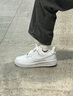 耐克（NIKE）女鞋官方大童 25冬新款AIR FORCE 1空軍一號板鞋緩震耐磨休閑鞋女 111-純白空軍【主推款】 38.5 (內長(cháng)240mm) 曬單實(shí)拍圖