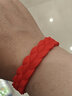 power ionics派恩歐美原創(chuàng  )綠紅男女情侶白領(lǐng)學(xué)生手鏈時(shí)尚運動(dòng)健康手環(huán)免費刻字 莫蘭迪紅/啞金 21厘米可裁剪 曬單實(shí)拍圖