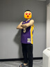 MITCHELL & NESS復古正版球衣 AU球員版 科比8號00年NBA全明星 MN男士籃球服運動(dòng) 紫色 L 曬單實(shí)拍圖