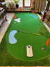 B.C.GOLF高爾夫推桿練習器室外室內果嶺高爾夫練習場(chǎng)家用辦公室高爾夫練習 坡度款中速草2*5米 曬單實(shí)拍圖