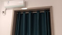 梦达莱全遮光窗帘罗马杆一整套窗帘成品免打孔安装卧室飘窗轻奢防风保暖 深蓝色（遮光99%） 适用宽1.1-1.6米【窗帘高1.8米】 实拍图