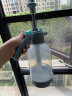 foojo喷水壶浇花家用高气压洗车神器养花清洁洒水壶消毒喷雾器2L透明灰 实拍图