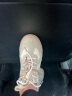 百思图春商场同款德训鞋女跑步鞋运动休闲板鞋女鞋VC203CM2 米/卡其色 38 实拍图