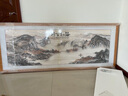 佐羅曼客廳沙發(fā)裝飾畫山水畫辦公室靠山圖背景墻掛畫字畫茶室書房風(fēng)景畫 海納百川B 200×80cm【適合2.5-3米沙發(fā)】 曬單實(shí)拍圖