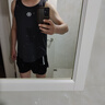 NIUKAILE 健身衣服男跑步運動套裝田徑馬拉松短褲季速干背心籃球訓練裝備 (麻黑背心+101黑)【后口袋款】 3XL(身高180-185CM體重155-180斤 曬單實拍圖