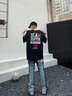 航海日志灌籃高手t恤球衣櫻木花道三井壽聯(lián)名籃球短袖男夏季純棉寬松半袖 黑色-4062櫻木花道 XL  175--180cm 70-80Kg 曬單實(shí)拍圖