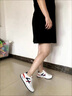 百麗尚熙品牌運(yùn)動(dòng)鞋女春夏款皮面休閑女鞋百搭厚底軟底小白鞋學(xué)生旅游跑鞋 白灰皮面 37 曬單實(shí)拍圖