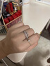 DRAGBOLL莫桑鉆戒女公主款疊戴雙層玫瑰金分色送老婆禮物 DR-AGBOLL-30分 港12碼 曬單實(shí)拍圖