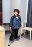 G.DUCKKIDS小黃鴨男童外套秋冬季加絨加厚兒童沖鋒衣三合一搖粒絨保暖內(nèi)膽 綠色 閃電 110 尺碼4~5歲【100-110cm】 曬單實(shí)拍圖