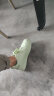 回力官方男鞋子男春夏季休闲运动鞋男皮面户外防水百搭板鞋男防滑 绿色 WBN0217 41 实拍图