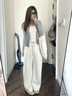 棉致立領(lǐng)刺繡長(zhǎng)袖衛(wèi)衣短外套女春秋新款韓系修身顯瘦設(shè)計(jì)感小眾開(kāi)衫 770灰色【高品質(zhì)26】 L 100-110斤 曬單實(shí)拍圖
