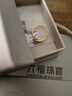 六福珠寶福滿傳家系列足金竹福鎏彩工藝黃金戒指活口戒 計價 G21TBGR0004 4.04克(含工費408元) 曬單實拍圖