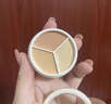 美茜兒（MAYCHEER）遮瑕膏遮斑三色遮瑕膏女士遮黑眼圈痘印高光修容盤(pán)防水防汗不脫妝 1盒裝【體驗裝】 曬單實(shí)拍圖
