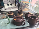 百年利永宜興純?nèi)止ぷ仙皦卦V紫泥竹段壺功夫茶具泡茶壺230cc 竹段 230ml 曬單實拍圖