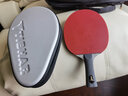 挺拔（TIBHAR）乒乓球拍單拍專(zhuān)業(yè)級六星七星八星九星直拍橫拍乒乓球成品拍 9星成品拍 橫拍(長(cháng)柄) 曬單實(shí)拍圖