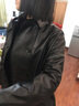凱撒;KAISER真皮皮衣女羊皮經(jīng)典雙排扣風(fēng)衣韓版時(shí)尚秋冬翻領(lǐng)海寧皮衣女裝外套 黑色 L(165/88A) 曬單實(shí)拍圖