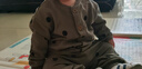 babylove嬰兒上衣春秋款男女寶寶外搭開(kāi)衫休閑夾克春季外出百搭外套 軍綠 80 曬單實(shí)拍圖