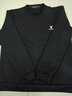 花花公子（PLAYBOY）長(cháng)袖t恤男士春秋款新款潮流圓領(lǐng)寬松高端衛衣男休閑上衣打底衫男 黑色 Q-ZHONDHH121 3XL 曬單實(shí)拍圖