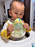 NUBY（努比）動(dòng)物學(xué)飲杯嬰兒寶寶水杯兒童吸管杯鴨嘴杯防嗆6個(gè)月以上 恐龍果綠 240ml 曬單實(shí)拍圖