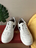 楓葉（leaveland）意大利男鞋真牛皮簡(jiǎn)約百搭運動(dòng)板鞋男舒適軟底休閑小白皮鞋子男 白色（皮鞋碼） 41 曬單實(shí)拍圖