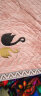 钟爱一生（CHERISHES LIFE）沙发垫套装加厚沙发罩套巾毛绒坐垫秋冬季防滑盖布新中式组合通用 水晶绒天鹅 简边粉色 90*180cm 单张 实拍图