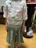 迪士尼兒童套裝夏季古裝漢服中國風(fēng)超仙襦裙女童寶寶短袖飄逸古風(fēng)裙子 花云扇粉色 優(yōu)質(zhì)棉麻面料 130 (身高110-120cm) 曬單實(shí)拍圖