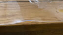 foojo富居超市抗菌桌布防水防油餐桌垫厚1.5mm透明软玻璃60*120cm 实拍图