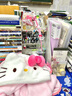 kitty貓披肩毛毯小學生午睡毯辦公室兒童hellokitty毯子凱蒂貓 140*90cm 曬單實拍圖