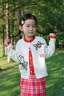 BARRY BANNY女童裝套裝6-14歲兒童春秋季外套百褶裙子少女休閑兩件套大方顯瘦 可愛(ài)小貓毛織上衣 140 -150cm(68-80斤) 曬單實(shí)拍圖