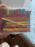 小學(xué)生數學(xué)教具木棒100根算術(shù)數字棒計數棒鐵盒棒一年級學(xué)具小棒 盒裝方形數數棒【100根】 曬單實(shí)拍圖