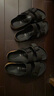 BIRKENSTOCK勃肯德國(guó)進(jìn)口男女款經(jīng)典舒適百搭軟木Arizona雙扣拖鞋 黑色常規(guī)版1019098 40 曬單實(shí)拍圖