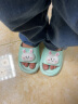 俞兆林（YUZHAOLIN）儿童拖鞋男女童夏季凉拖宝宝家居防滑洗澡鞋子 绿色兔子30-31 实拍图