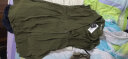 炳瀚衣舍女生穿搭2024显瘦夏季遮肚子设计感雪纺连衣裙 绿色 3XL 晒单实拍图