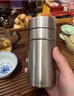 德梵蒂景德鎮(zhèn)陶瓷內(nèi)膽保溫杯雙層帶蓋陶瓷過濾網(wǎng)便捷泡茶杯男女士禮品杯 粉紅色 280ML 曬單實(shí)拍圖