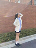 珂卡芙（KEKAFU）樂福鞋女2024春季新款女鞋百搭小皮鞋女百搭制服鞋休閑鞋子女單鞋 黑色 跟高3CM 37 曬單實拍圖