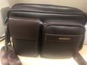 mennyo曼奴斜挎包男包真皮單肩包橫款郵差包商務(wù)男背包中老年復古包336 旗艦款-啡色-進(jìn)口牛皮 曬單實(shí)拍圖