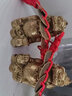 皇軒文化 純黃銅貔貅擺件公母一對(duì)辦公室桌擺設(shè)店鋪聚寶盆客廳家居裝飾品 小號(hào)貔貅一對(duì) 曬單實(shí)拍圖