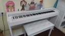 卡西欧（CASIO）电钢琴88键重锤数码钢琴家居立式PX770白色套装专业家庭教学+琴凳 实拍图