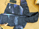 巴拉巴拉【奧特曼IP】男童羽絨服冬裝連帽外套潮 黑色調(diào)00499-灰鴨絨 130cm 充絨量117g 曬單實拍圖