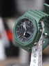 卡西歐（CASIO）手表男表學(xué)生防水電子石英表運動表2100八角正品七夕禮物送男友 GM-S5600GB-1APR 曬單實拍圖