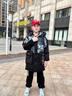 哈羅小黃鴨HAL.DUCK男童羽絨服過(guò)膝男童冬裝棉服大童新款男孩外套中大童棉襖中長(cháng)款兒 黑色三紅迷彩棉衣 120 cm 正碼 曬單實(shí)拍圖