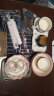 舍里 日式樱桃田园风陶瓷餐具家用盘子菜盘鱼盘汤面鱼盘点心盘长盘 4.5寸米饭碗 实拍图
