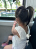 幼歌（YOUGE） 女童裙擺式娃娃衫背心套裝兒童森系彈力云朵褲馬甲 草綠背心 120 cm 曬單實拍圖