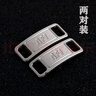 HKNS適配耐··克AF1鐵牌空軍一號男女a(chǎn)j配件金屬牌扣鞋帶頭配件diy鞋扣 銀色-兩雙裝 曬單實(shí)拍圖